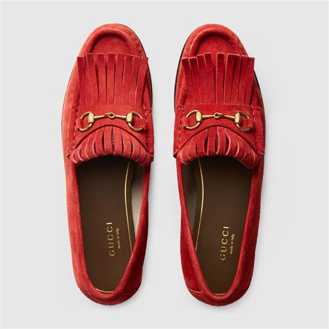 gucci loafer preppy style|gucci fringe loafer.